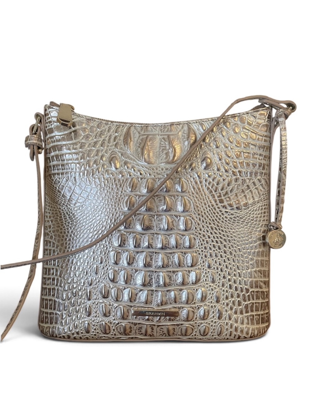 BRAHMIN Katie Golden Glow Melbourne Crossbody
